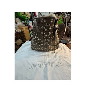 Jimmy Choo Star-Studded Sasha S Tote Bag